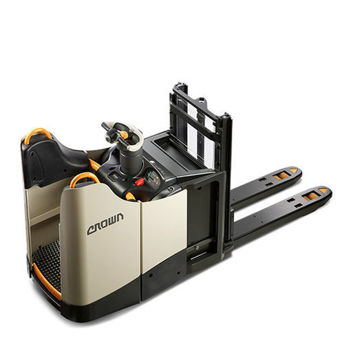 電動式スタッカートラック - DT 3040 series - CROWN - スタンドオン / 24V / ダブルパレット