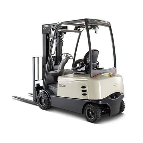 電動式フォークリフト - SCF 62 series - CROWN - 乗り型 / 外用 / 産業用