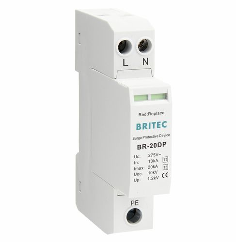 タイプ3避雷器 - BR-20DP 2P series - Britec Electric Co., Ltd - クラス III / 電気設備用 / 電気回路網用