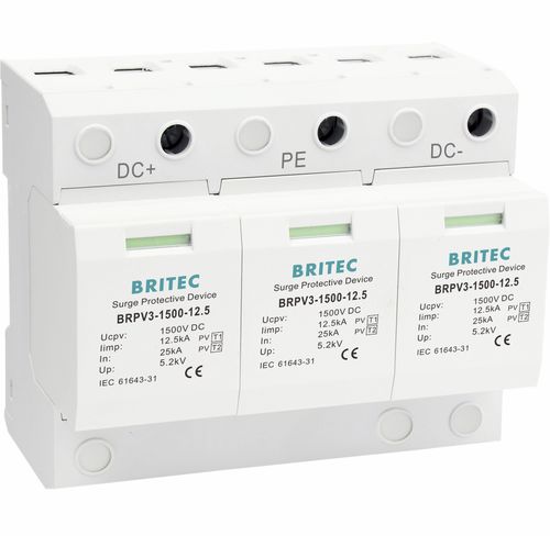 タイプ1避雷器 - BRPV3-1500-12.5 - Britec Electric Co., Ltd - タイプ2 / クラス I / クラス II