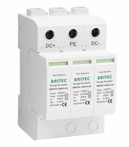 タイプ1サージ保護ユニット - BRPV3-1500-6.25 - Britec Electric Co., Ltd - タイプ2 / クラス I / クラス II