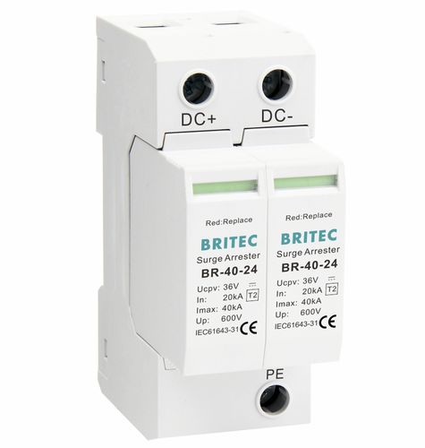 タイプ2避雷器 - BR-40 24 - Britec Electric Co., Ltd - クラス II / 連続供給用 / 電源用