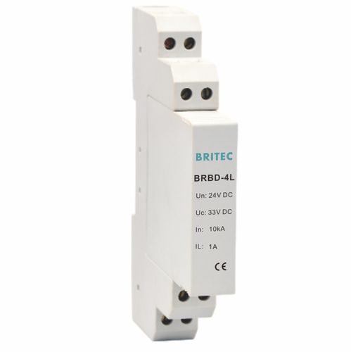 タイプ2避雷器 - BRBD-4L series - Britec Electric Co., Ltd - シグナル トランスミッション用 / 電気設備用 / 通信用途