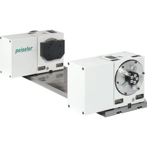 電動式回転インデックステーブル - WTC - PEISELER - 横型 / 工作機械用 / ウォームギア
