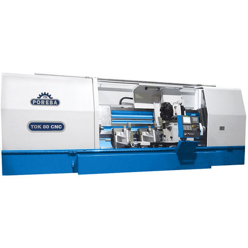 大きなワークピース旋盤 - TOK series - PORĘBA Machine Tools - CNC / 傾斜ベッド / 12ツールステーション