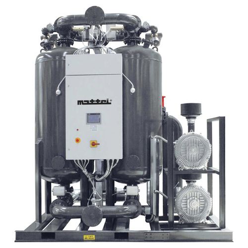 熱吸着圧縮空気乾燥機 - DDH series - MATTEI - 外部熱