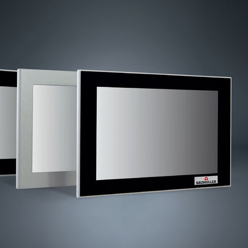 可視化HMI - b maXX HMI - Baumüller Nürnberg GmbH - 投影容量方式タッチスクリーン / 抵抗タッチスクリーン / 組み込み
