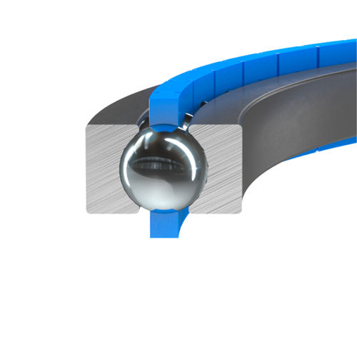 プラスチック製ケージ付き軸受 - LSA series - Franke GmbH - ボール状 / 薄切 / 単列