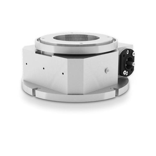 ウォームギア円テーブル - LTB series - Franke GmbH - モーター駆動 / 横型 / CNC