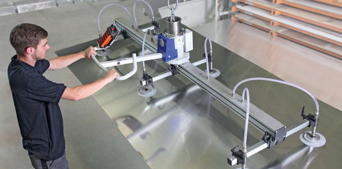 板金用バキュームリフト - VacuMaster Eco series - Carl Stahl GmbH - 石スラブ材用 / ドラム缶用 / 横型