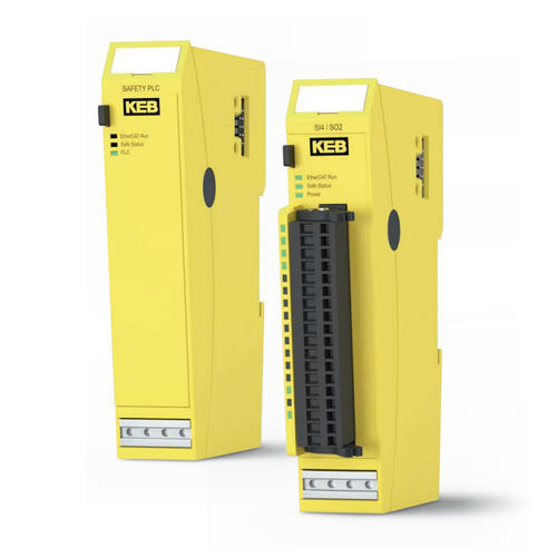 安全PLC - C6 - KEB Automation KG - コンパクト / 伸長可能入出カード付 / EtherCAT