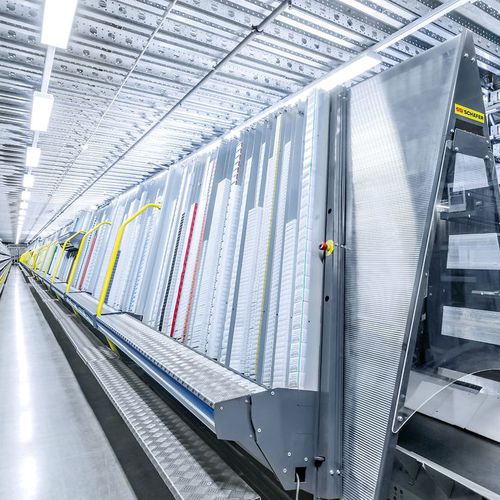 たばこ産業用オーダピッキングシステム - SSI SCHÄFER - 化粧品産業用 / 製薬産業用 / 自動