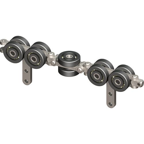 チェーンコンベヤー - STS 550M - RAIL TECHNIEK - 横型 / 輸送用 / 電動