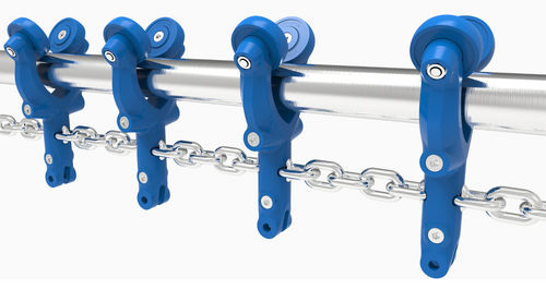 チェーンコンベヤー - Cleantrack™ - RAIL TECHNIEK - 頭上 / 横型 / 輸送用