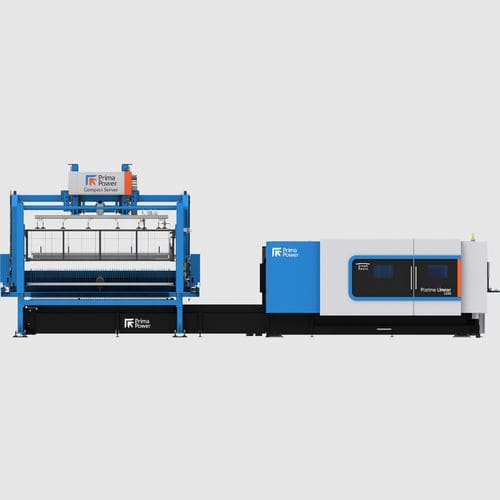 2D レーザー切断機 - Platino 1530 - PRIMA POWER - ファイバーレーザー / 金属用 / 板金用