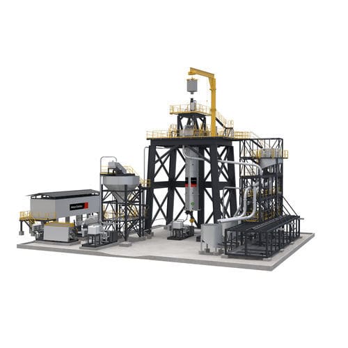 縦型粉砕機 - HIGmill™ - Metso Corporation/メッツォ - 石灰岩用 / ロ－タ－ / コンパクト