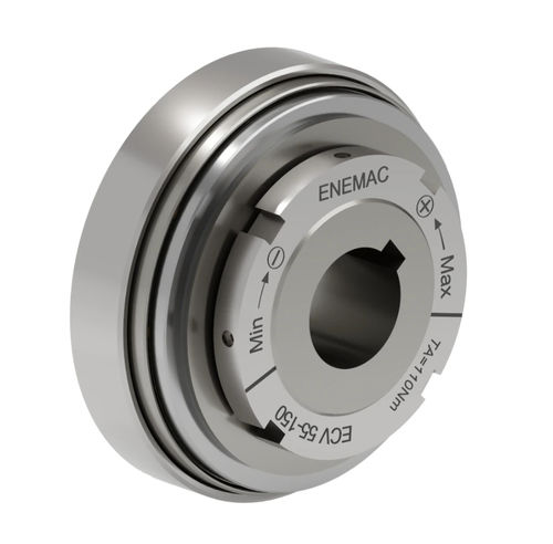 フレキシブル軸継手 - ECV - ENEMAC - ステンレス製 / 締付けリング付き / 衛生用