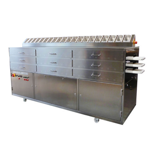 エア冷却器 - BK 325/3/1 - LCM Schokoladenmaschinen GmbH - 食品産業用 / 多段