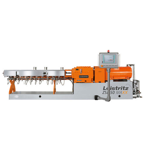 ツインスクリュー押出機 - ZSE 50 MAXX - Leistritz Extrusionstechnik GmbH - コンパウンディング / マスターバッチ用