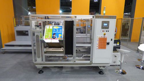 自動ケース梱包機 - MAS 20-9-L - MAS PACK - 熱溶融型接着剤