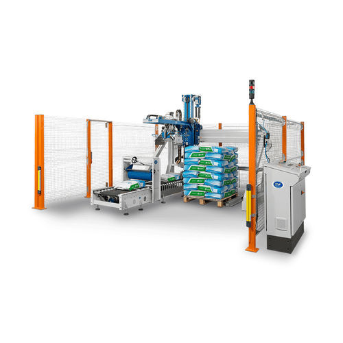 積み付けタイプパレタイザー - MF PCA SMART - MF TECNO - MASSINI INDUSTRIES srl - 袋用 / 自動 / 直角座標式