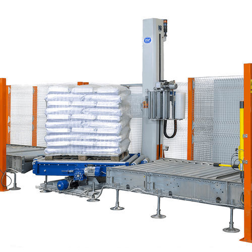 ターンテーブル式包装機 - MF WRAP 35 - MF TECNO - MASSINI INDUSTRIES srl - 自動 / 輸送用 / パレット用