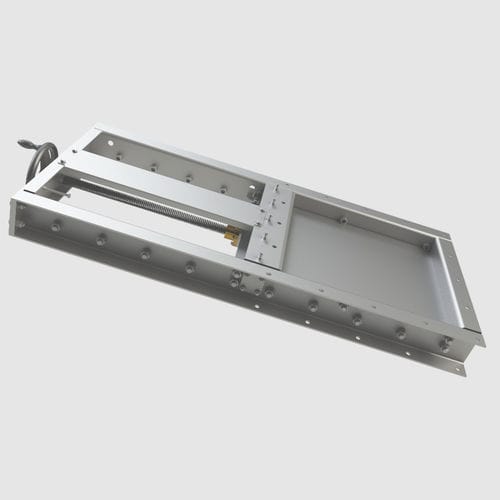 スライドゲートバルブ - Segler-Förderanlagen Maschinenfabrik GmbH - 手動ハンドル付き / 制流 / バルク材用