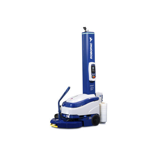 ターンテーブル式ストレッチフィルム包装機 - Robot S7 Stop&Go series - ROBOPAC SPA - 自動 / 伸縮フィルム
