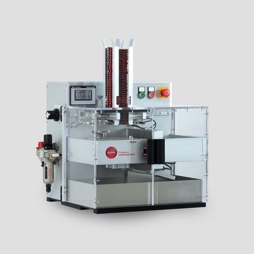 自動デブリスタリングマシン - PressOut Universal Mini - Sepha Ltd.