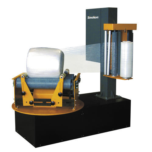 ターンテーブル式ストレッチ包装機 - P500F - SHANDONG  SINOLION  MACHINERY  CORP  LTD - 半自動 / ゴム用 / 不織用