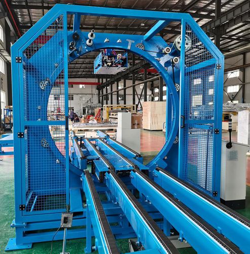 オービタル包装機 - S1800  - SHANDONG  SINOLION  MACHINERY  CORP  LTD - 自動 / パレット用 / 伸縮フィルム