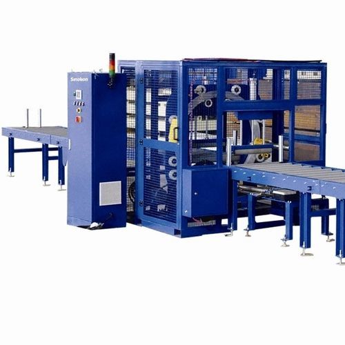 横型ストレッチ包装機 - S1800   - SHANDONG  SINOLION  MACHINERY  CORP  LTD - 自動 / ドアおよび窓用 / チューブ
