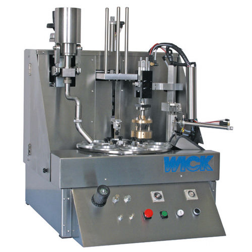 半自動充填機・キャッピング機 - MINICAN 200 - WICK-Machinery GmbH - カップ用 / ロータリー