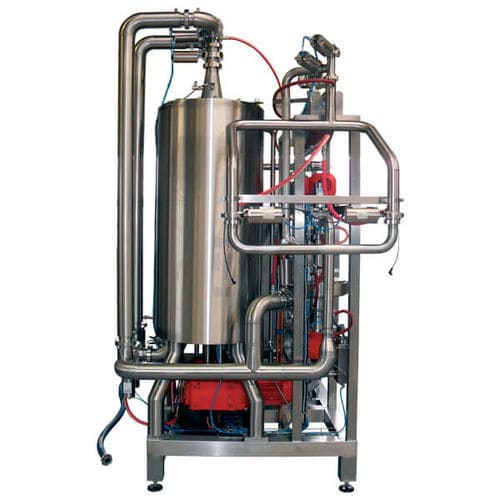 表面かき取り式熱交換器 - TempAerator series - Wiegers Process Innovations - 小型 / 加熱処理用 / 低温殺菌プロセス用
