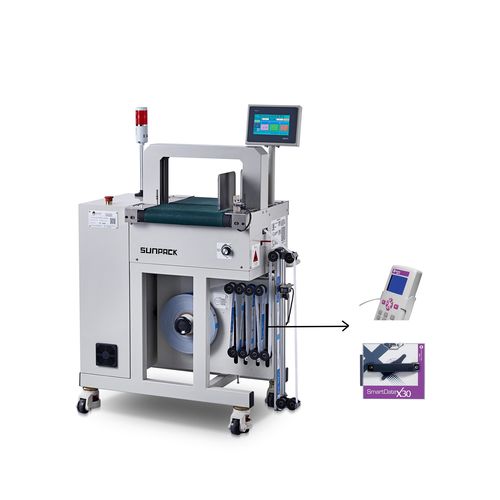 自動バンド ライニング機 - WK04CA-MPR - DONGGUAN XUTIAN MACHINE CO.LTD. - OPPフィルム / タッチスクリーン付き / インライン