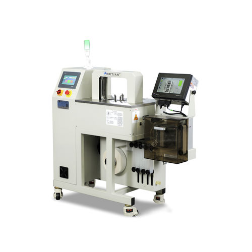 自動バンド ライニング機 - WK35-50CR - DONGGUAN XUTIAN MACHINE CO.LTD. - OPPフィルム / インライン / タッチスクリーン付き