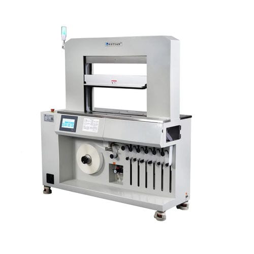 自動バンド ライニング機 - WK06-50C1TP-7045 - DONGGUAN XUTIAN MACHINE CO.LTD. - OPPフィルム / 紙バンド / ダンボール用