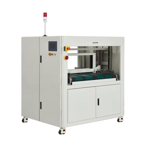 自動バンド ライニング機 - WK02D-30-AP - DONGGUAN XUTIAN MACHINE CO.LTD. - OPPフィルム / ベルトコンベヤー付き / 紙バンド