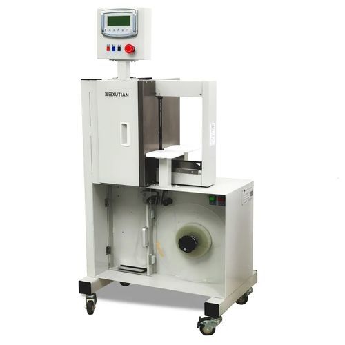 自動バンド ライニング機 - WK02-30VBH - DONGGUAN XUTIAN MACHINE CO.LTD. - OPPフィルム / 縦型 / 紙バンド