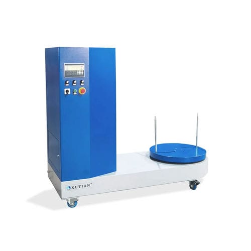 ターンテーブル式ストレッチ包装機 - XT4508 - DONGGUAN XUTIAN MACHINE CO.LTD. - 手動 / 荷物用 / ポータブル