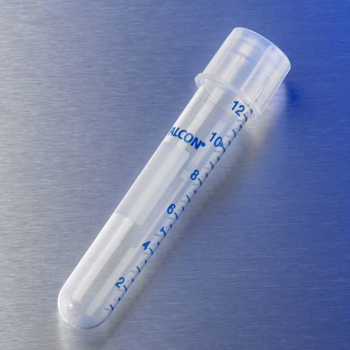 丸底試験管 - Falcon&reg; - Corning Life Sciences - 研究所用 / プラスチック製 / 円筒形