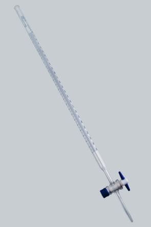 ストレート栓付ビュレット - 25 ml - Dixon Glass Ltd