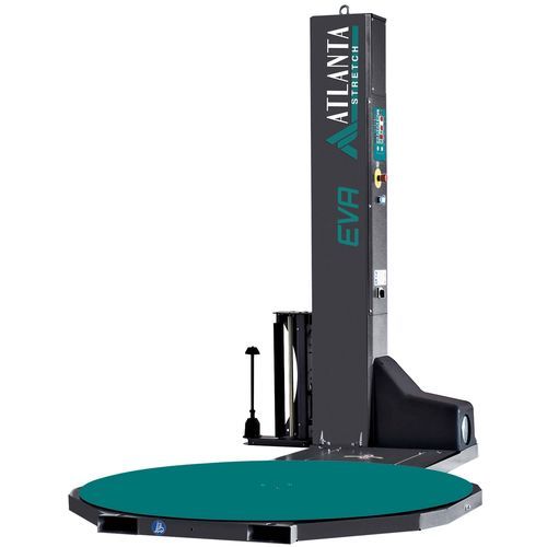 ターンテーブル式ストレッチ包装機 - Eva - Atlanta Packaging UK LTD - 半自動 / 機械式ブレーキ付き / パレット用