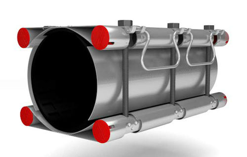 パイプ用修理用受筒 - ø 88 - 440 mm | STRAUB-CLAMP SCZ series - STRAUB Werke AG