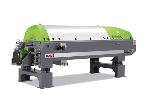 オリーブオイル用デカンタ - 140 t/d | DDV 5343 - HAUS CENTRIFUGE TECHNOLOGIES - 遠心 / 横型