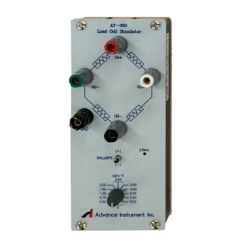 強度センサーシミュレータ - AT-350 - Advance Instrument Inc.