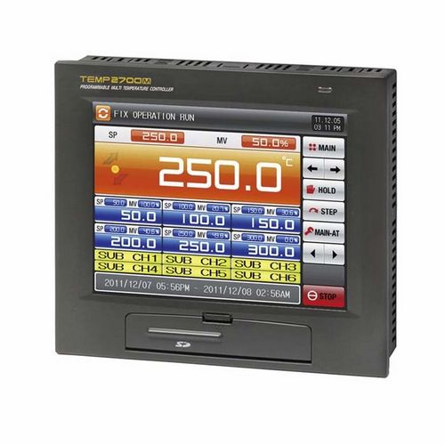 デジタル ディスプレイ温度コントローラー - TEMP2700M - SAMWONTECH - 多チャンネル / プログラム可能