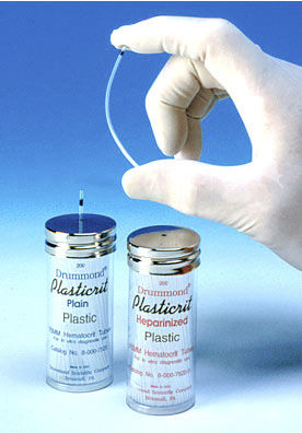 ヘマトクリット用キャピラリーチューブ - Plasticrit - Drummond Scientific Company