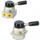 回転式空気圧方向制御弁 / レバー式 / 4チャンネル