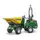 タイヤ式ダンプカー / 全電動式 / 回転除荷 / リフトスキップ